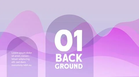 Gradient Abstract Liquid Curve Background Stock Illustration