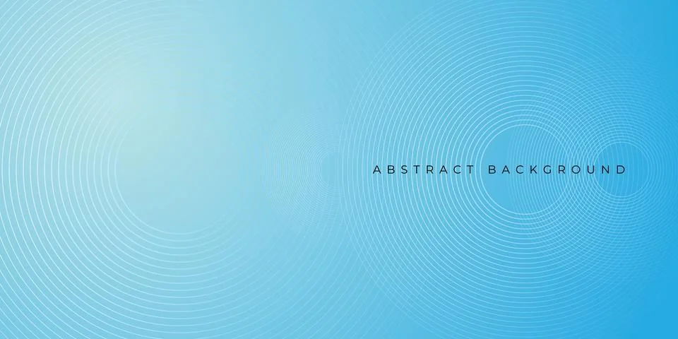 Gradient abstract modern background with circular line patterns. Vector ill.. Stock Illustration