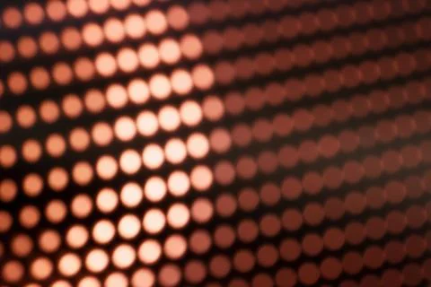 Gradient abstract orange balls pattern Stock Photos