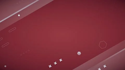 Gradient Abstract Red Background With Geometric Shapes Stock Footage 220423966