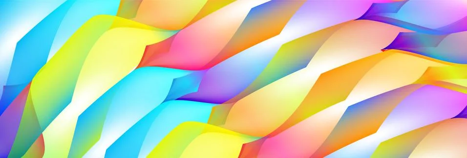 Gradient abstract space multicolored vector background with specks. Stock Illustration