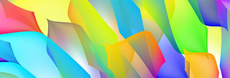 Gradient abstract space multicolored vector background. Stock Illustration