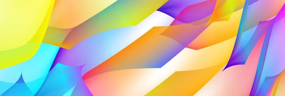 Gradient abstract space multicolored vector background Illustrazione stock