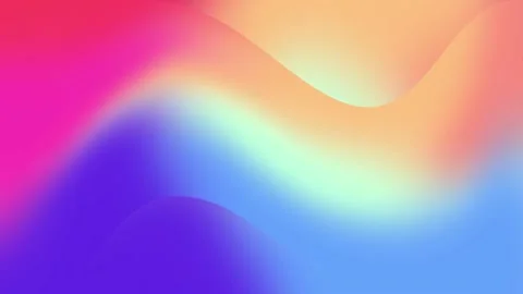 Gradient Abstract Wave Animation Background Video stock 203742466