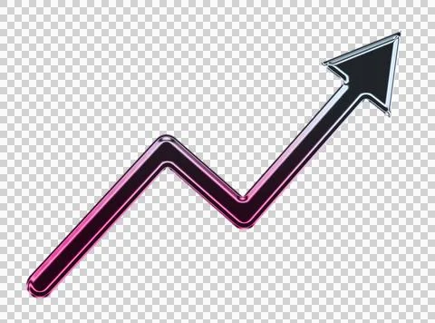 Gradient abstract with wavy pink lines on dark background transparent background Stock Illustration