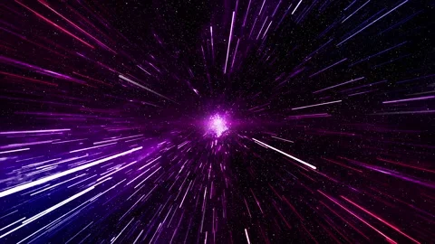 Gradient of Across Space with light effect background Stock Footage 322896630