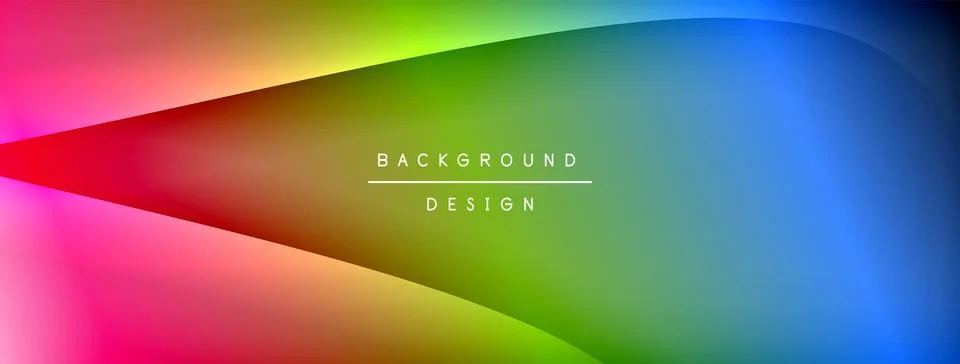 Gradient and shadow wave line geometric background. Vector Illustration For Illustrazione stock