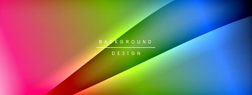Gradient and shadow wave line geometric background. Vector Illustration For 스톡 일러스트