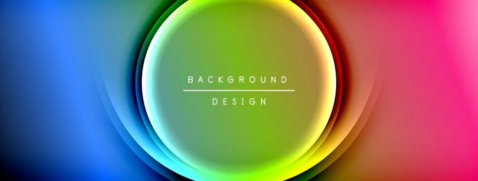 Gradient and shadow wave line geometric background. Vector Illustration For Stock Illustration