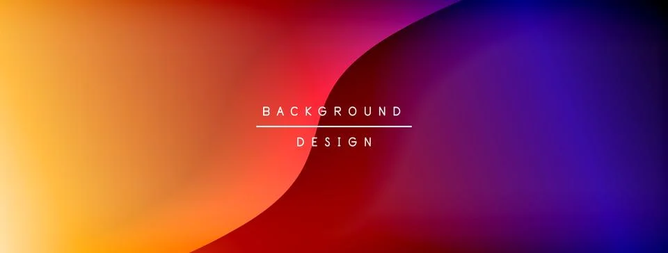 Gradient and shadow wave line geometric background. Vector Illustration For Stock Illustration