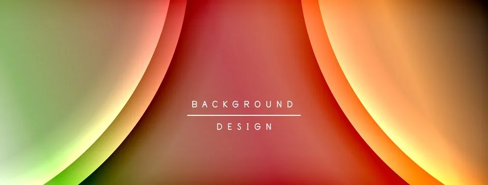 Gradient and shadow wave line geometric background. Vector Illustration For 스톡 일러스트