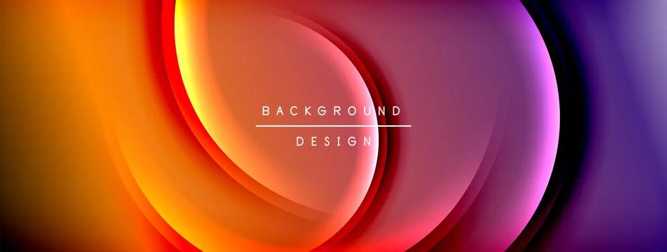 Gradient and shadow wave line geometric background. Vector Illustration For Illustrazione stock