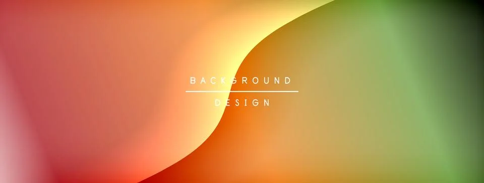 Gradient and shadow wave line geometric background. Vector Illustration For イラスト素材