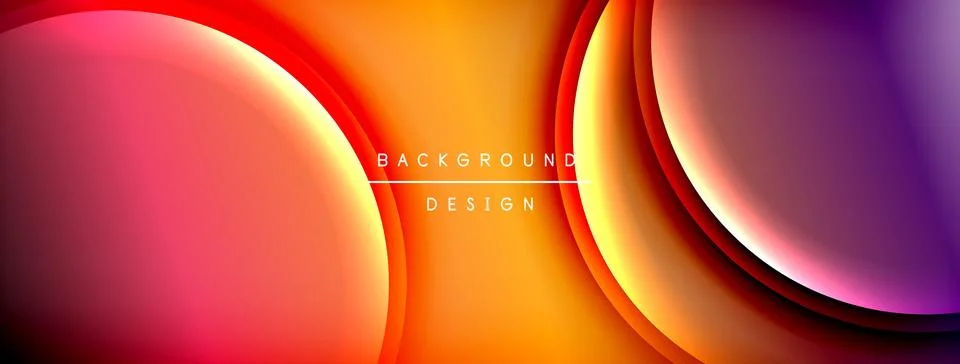 Gradient and shadow wave line geometric background. Vector Illustration For Illustrazione stock