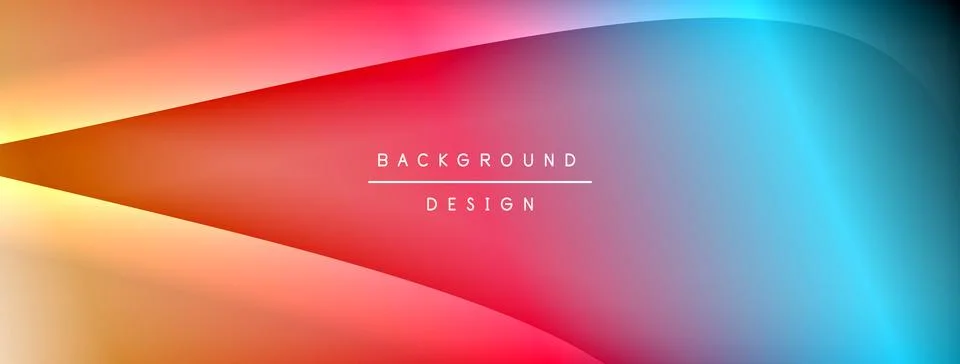 Gradient and shadow wave line geometric background. Vector Illustration For Stock Illustration