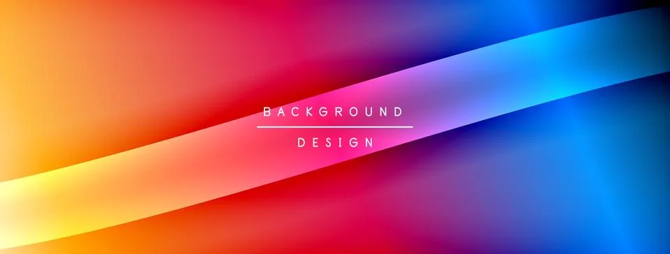Gradient and shadow wave line geometric background. Vector Illustration For Stock Illustration