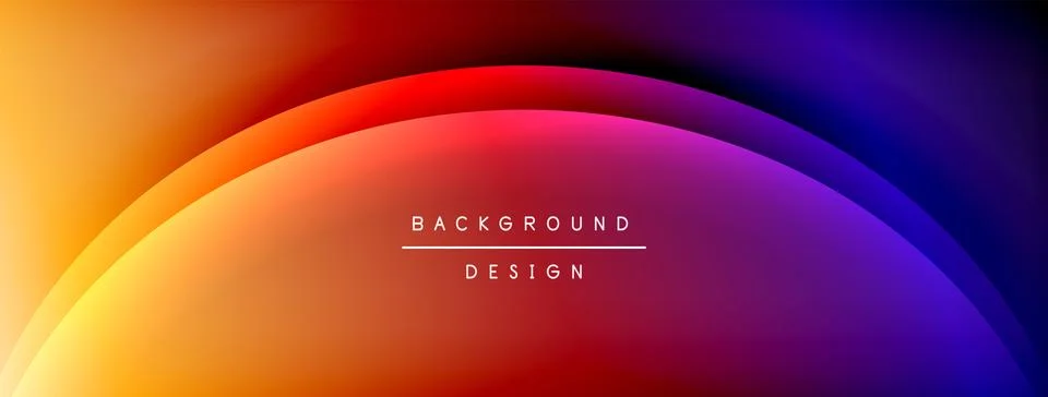 Gradient and shadow wave line geometric background. Vector Illustration For Stock Illustration