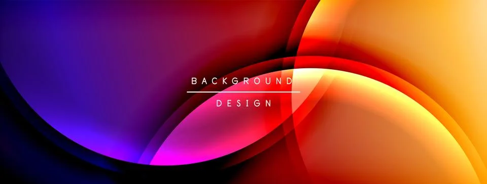 Gradient and shadow wave line geometric background. Vector Illustration For Stock Illustration