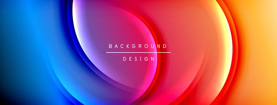 Gradient and shadow wave line geometric background. Vector Illustration For Illustrazione stock