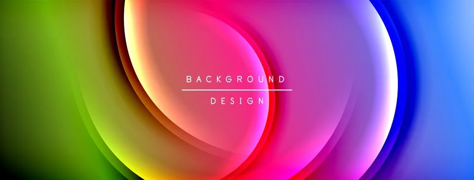 Gradient and shadow wave line geometric background. Vector Illustration For Stock Illustration