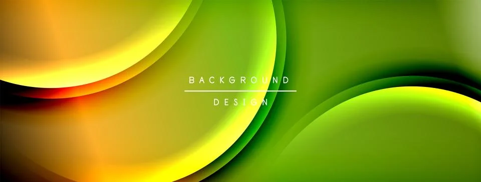 Gradient and shadow wave line geometric background. Vector Illustration For Stock Illustration