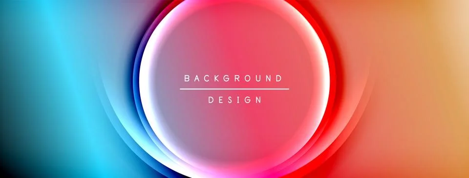 Gradient and shadow wave line geometric background. Vector Illustration For イラスト素材
