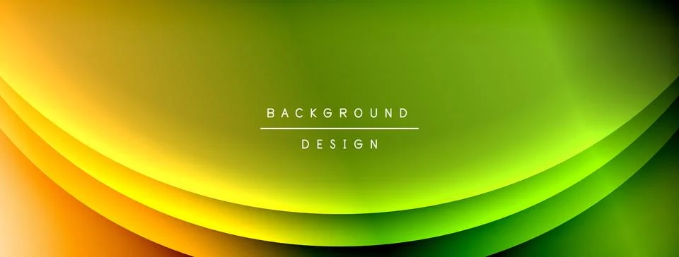 Gradient and shadow wave line geometric background. Vector Illustration For Illustrazione stock