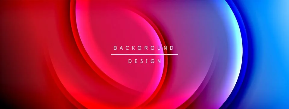 Gradient and shadow wave line geometric background. Vector Illustration For イラスト素材