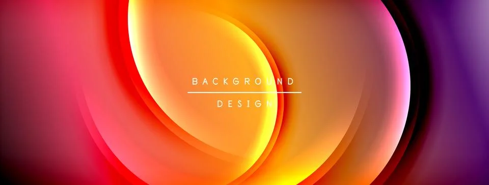 Gradient and shadow wave line geometric background. Vector Illustration For Stock Illustration