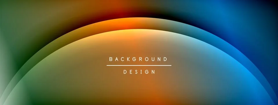 Gradient and shadow wave line geometric background. Vector Illustration For Stock Illustration