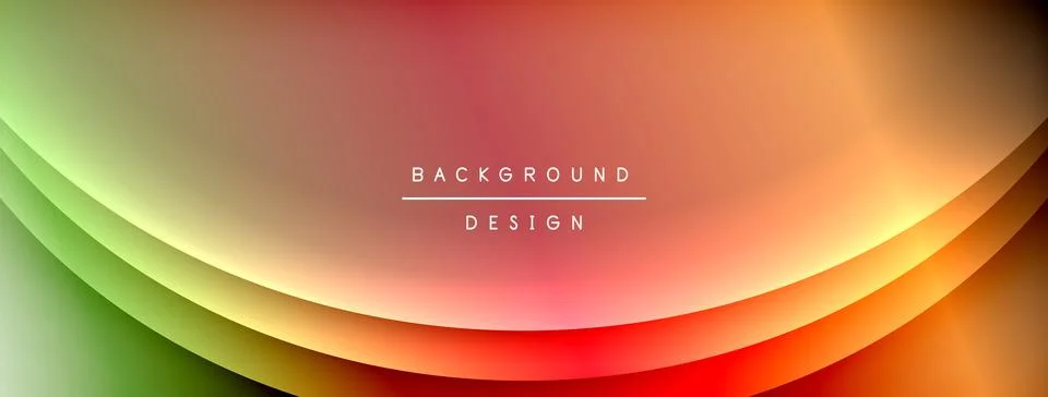 Gradient and shadow wave line geometric background. Vector Illustration For Stock Illustration