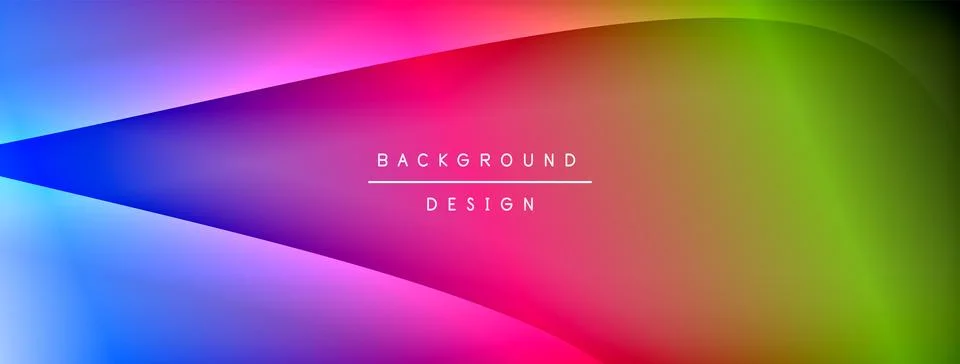 Gradient and shadow wave line geometric background. Vector Illustration For Stock Illustration