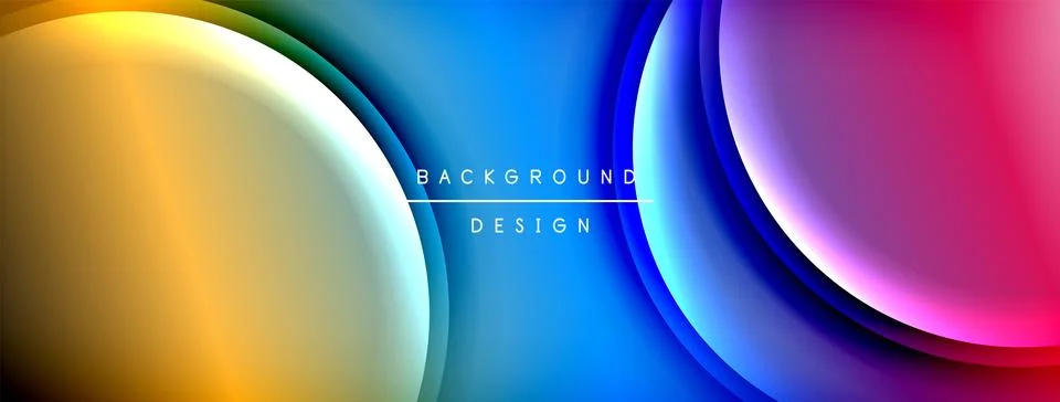 Gradient and shadow wave line geometric background. Vector Illustration For Stock Illustration