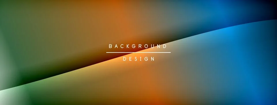 Gradient and shadow wave line geometric background. Vector Illustration For Stock Illustration