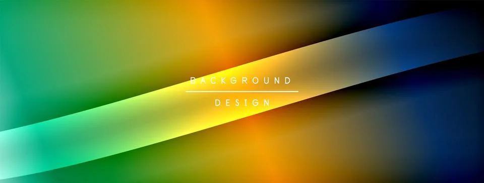 Gradient and shadow wave line geometric background. Vector Illustration For Illustrazione stock