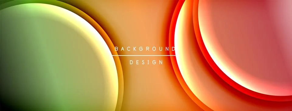 Gradient and shadow wave line geometric background. Vector Illustration For イラスト素材