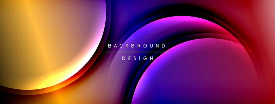 Gradient and shadow wave line geometric background. Vector Illustration For 스톡 일러스트
