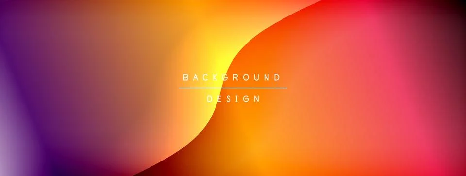 Gradient and shadow wave line geometric background. Vector Illustration For Stock Illustration