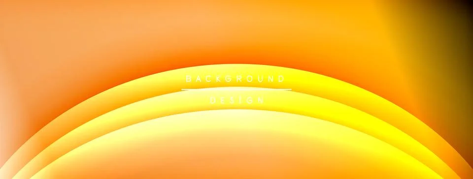 Gradient and shadow wave line geometric background. Vector Illustration For Illustrazione stock