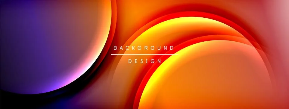Gradient and shadow wave line geometric background. Vector Illustration For イラスト素材