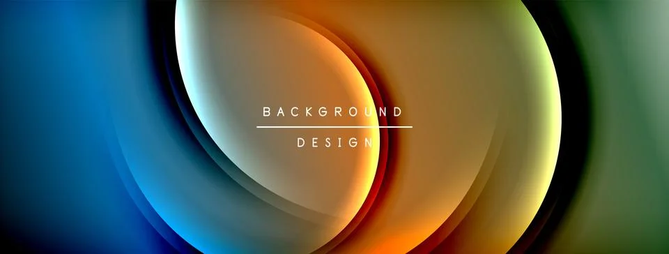 Gradient and shadow wave line geometric background. Vector Illustration For 스톡 일러스트