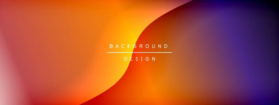 Gradient and shadow wave line geometric background. Vector Illustration For Stock Illustration