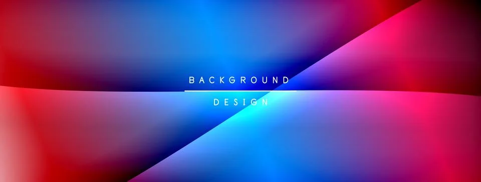 Gradient and shadow wave line geometric background. Vector Illustration For Illustrazione stock