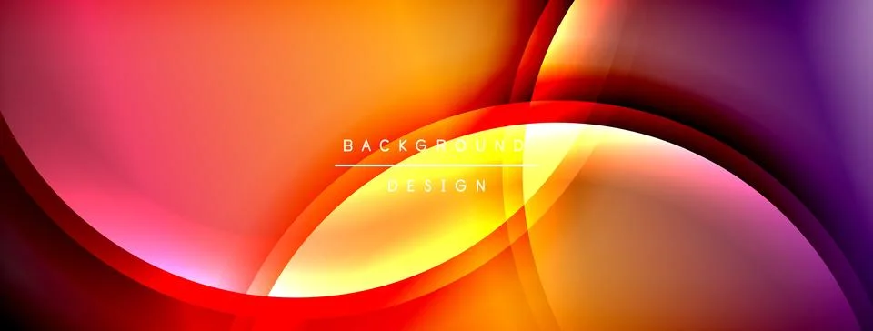 Gradient and shadow wave line geometric background. Vector Illustration For Illustrazione stock