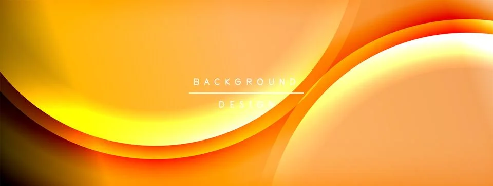 Gradient and shadow wave line geometric background. Vector Illustration For Stock Illustration