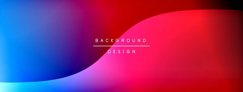Gradient and shadow wave line geometric background. Vector Illustration For Stock Illustration