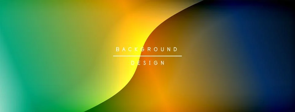 Gradient and shadow wave line geometric background. Vector Illustration For Illustrazione stock