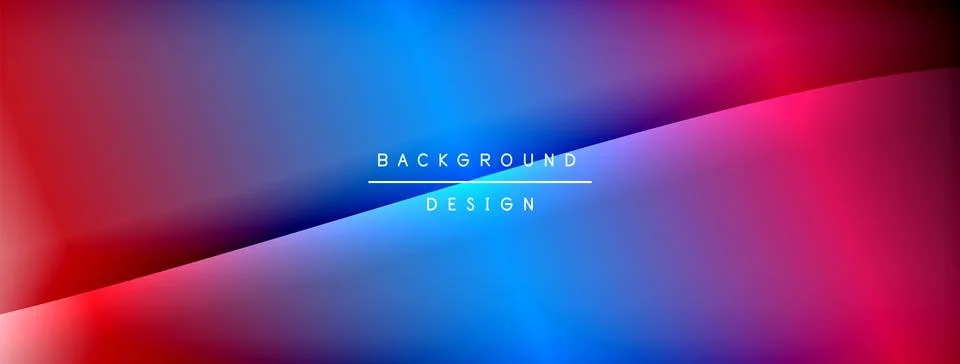 Gradient and shadow wave line geometric background. Vector Illustration For Stock Illustration