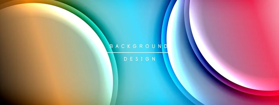 Gradient and shadow wave line geometric background. Vector Illustration For 스톡 일러스트