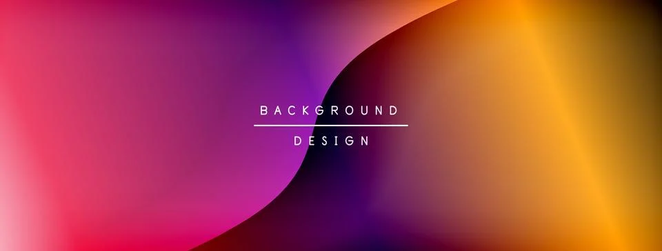 Gradient and shadow wave line geometric background. Vector Illustration For 스톡 일러스트